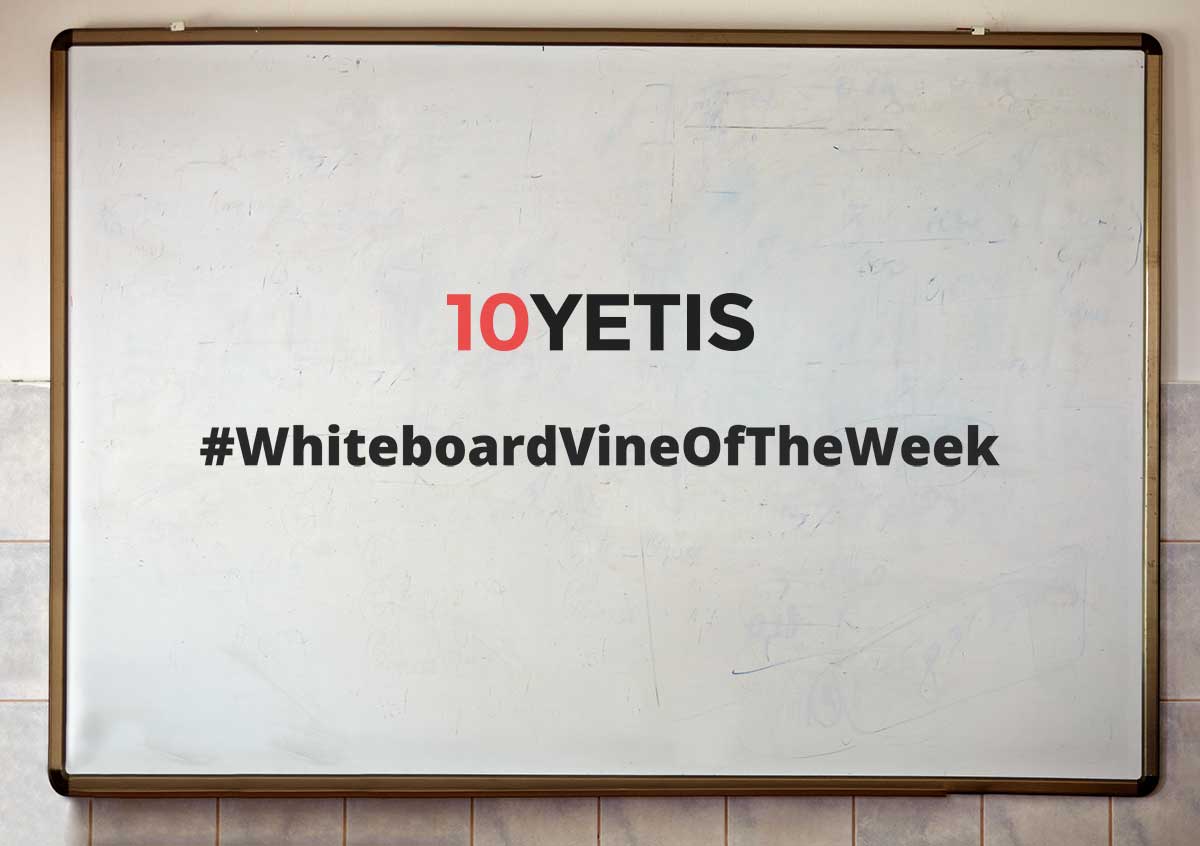 10 Yetis #Take6 Vine - How to seed your content like a boss!