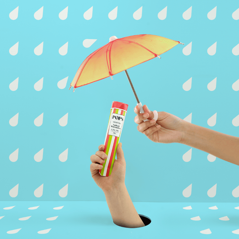 POPS' design case study rain and umbrella